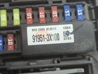 2014-2016 Kia Forte Fusebox Fuse Box Panel Relay Module P/N:919513X100 91950-3X510, 91204-A7632 Fits Fits 2014 2015 2016 OEM