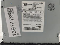2014-2016 Kia Forte Radio AM FM Cd Player Receiver Replacement P/N:96170-A7171WK Fits Fits 2014 2015 2016 OEM Used Auto Part