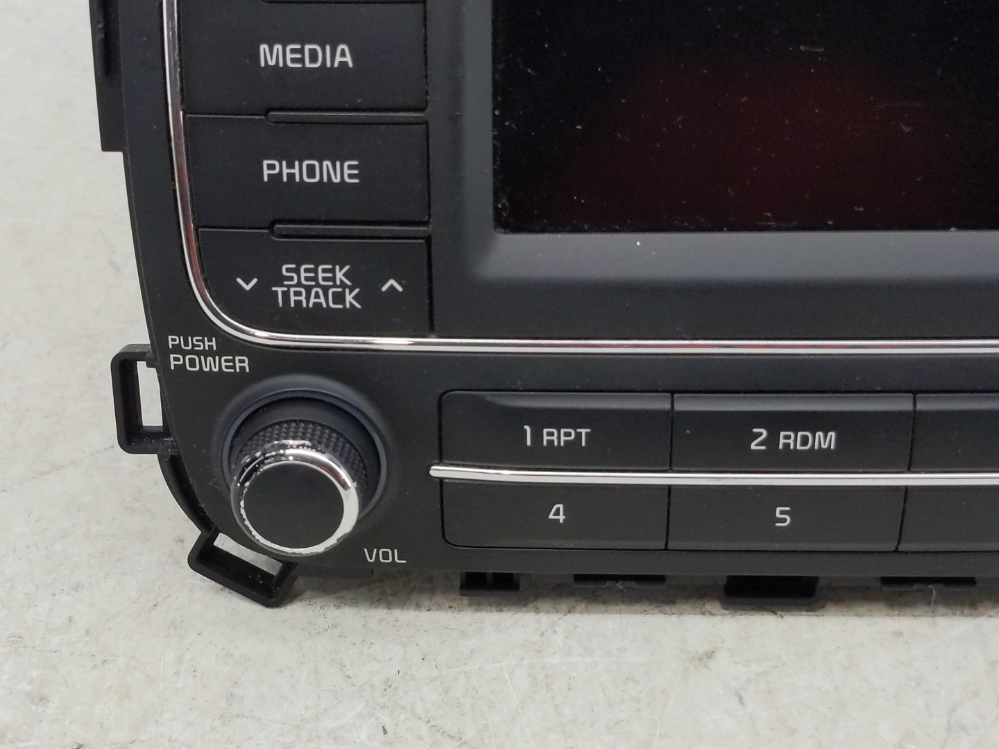 2014-2016 Kia Forte Radio AM FM Cd Player Receiver Replacement P/N:96170-A7171WK Fits Fits 2014 2015 2016 OEM Used Auto Part