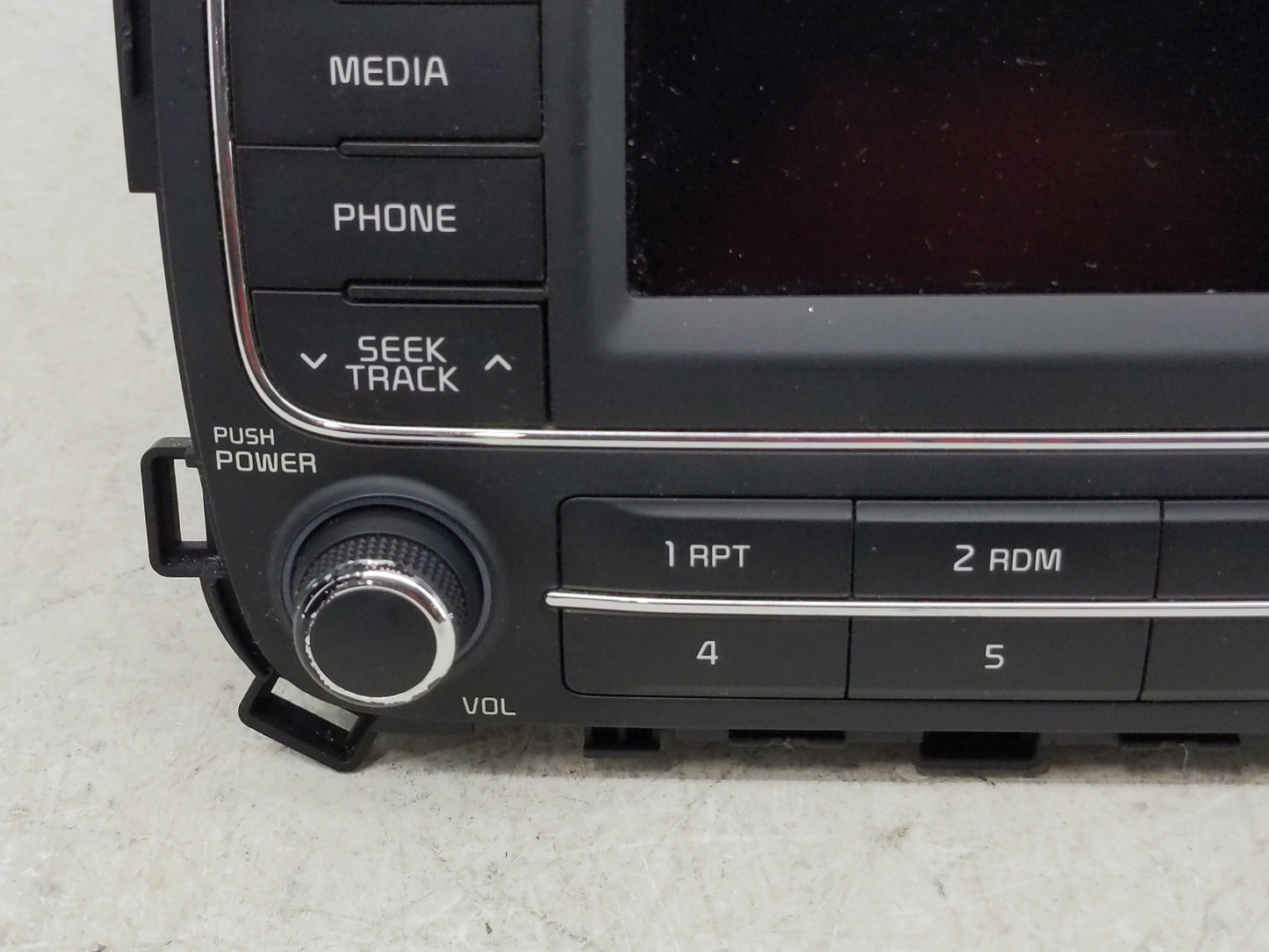 2014-2016 Kia Forte Radio AM FM Cd Player Receiver Replacement P/N:96170-A7171WK Fits Fits 2014 2015 2016 OEM Used Auto Part