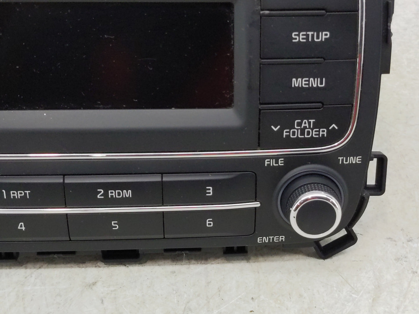 2014-2016 Kia Forte Radio AM FM Cd Player Receiver Replacement P/N:96170-A7171WK Fits Fits 2014 2015 2016 OEM Used Auto Part