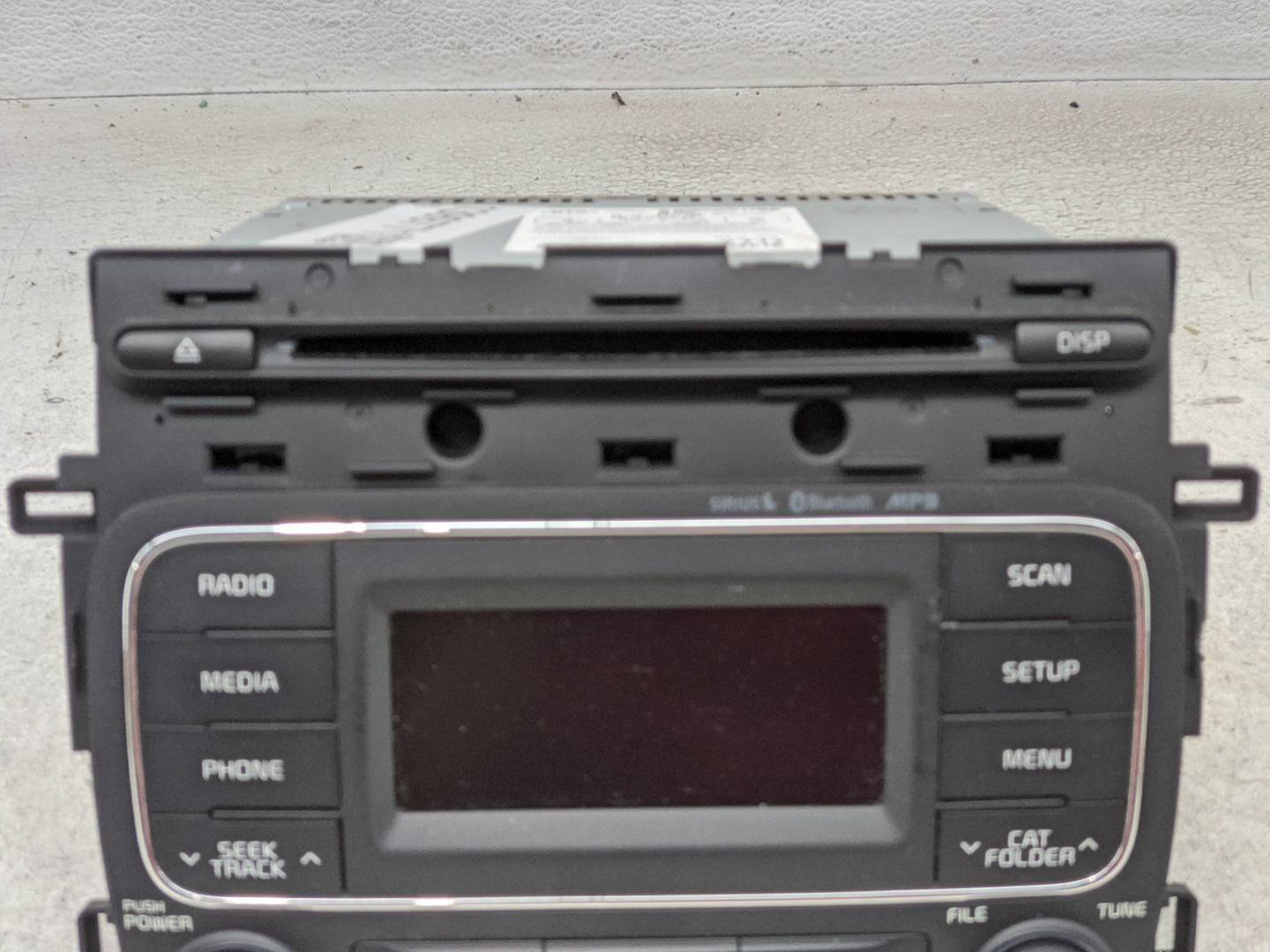 2014-2016 Kia Forte Radio AM FM Cd Player Receiver Replacement P/N:96170-A7171WK Fits Fits 2014 2015 2016 OEM Used Auto Part