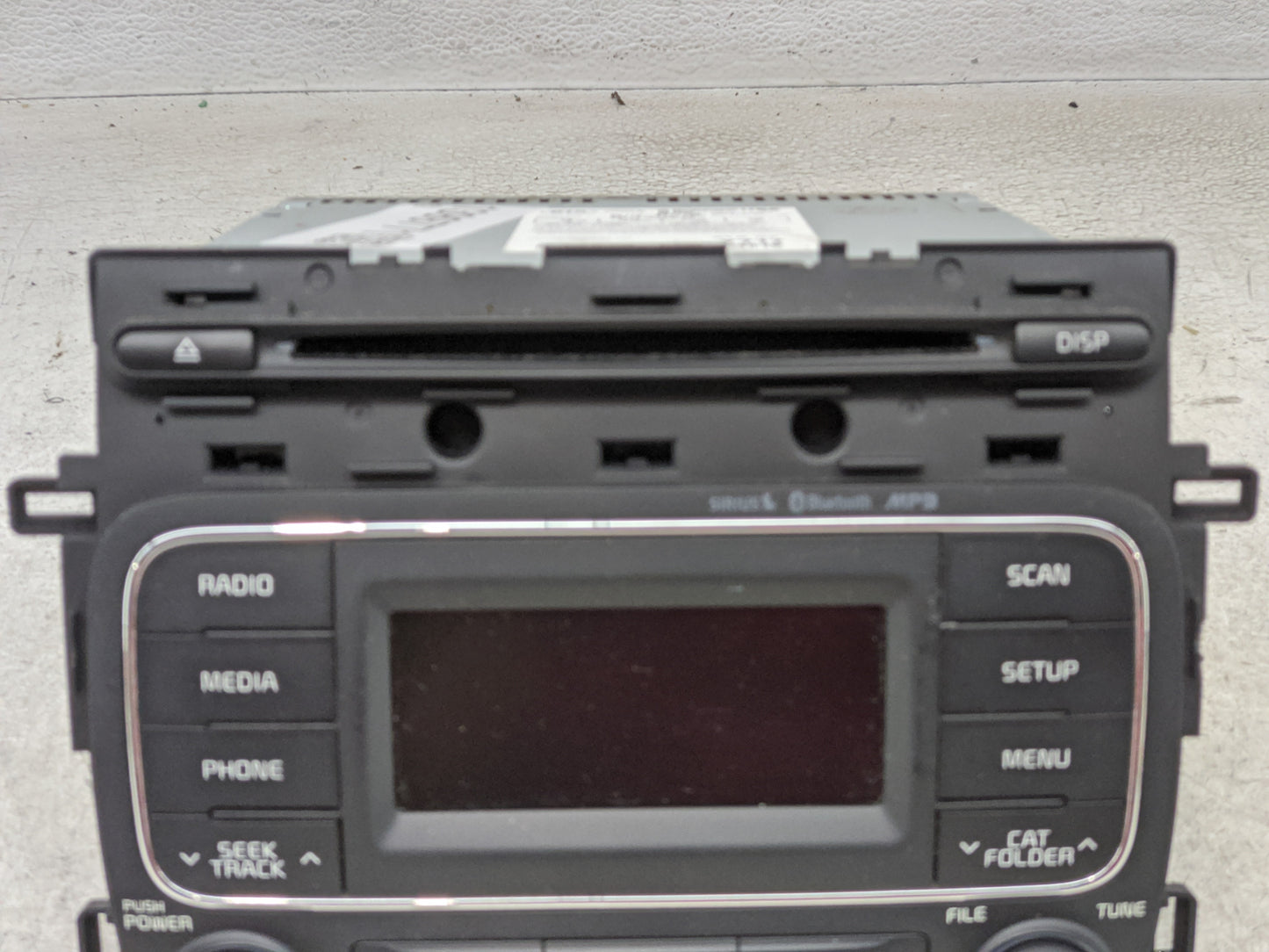 2014-2016 Kia Forte Radio AM FM Cd Player Receiver Replacement P/N:96170-A7171WK Fits Fits 2014 2015 2016 OEM Used Auto Part