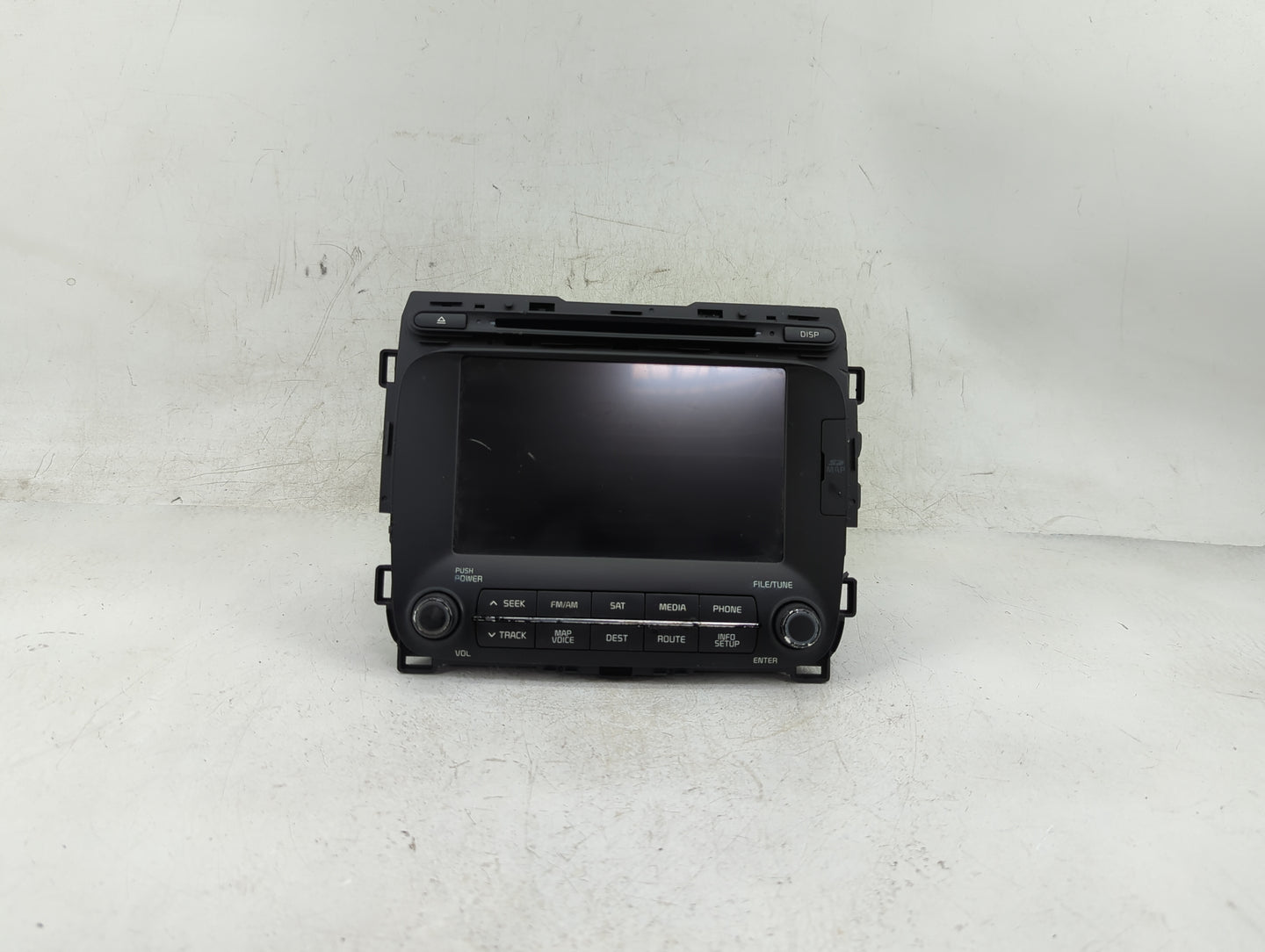 2014-2016 Kia Forte Radio AM FM Cd Player Receiver Replacement P/N:96560-A7405WK Fits Fits 2014 2015 2016 OEM Used Auto Part
