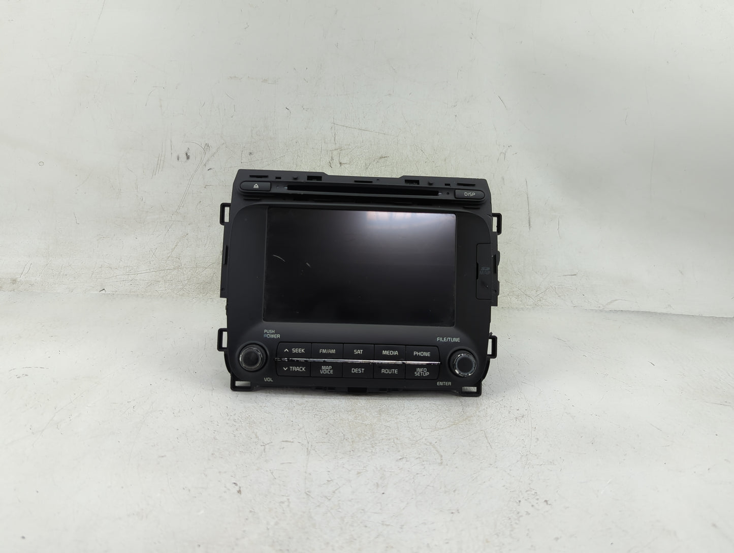 2014-2016 Kia Forte Radio AM FM Cd Player Receiver Replacement P/N:96560-A7405WK Fits Fits 2014 2015 2016 OEM Used Auto Part