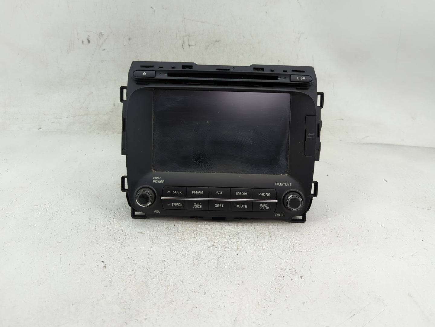 2014-2016 Kia Forte Radio AM FM Cd Player Receiver Replacement P/N:96560-A7405WK Fits Fits 2014 2015 2016 OEM Used Auto Part