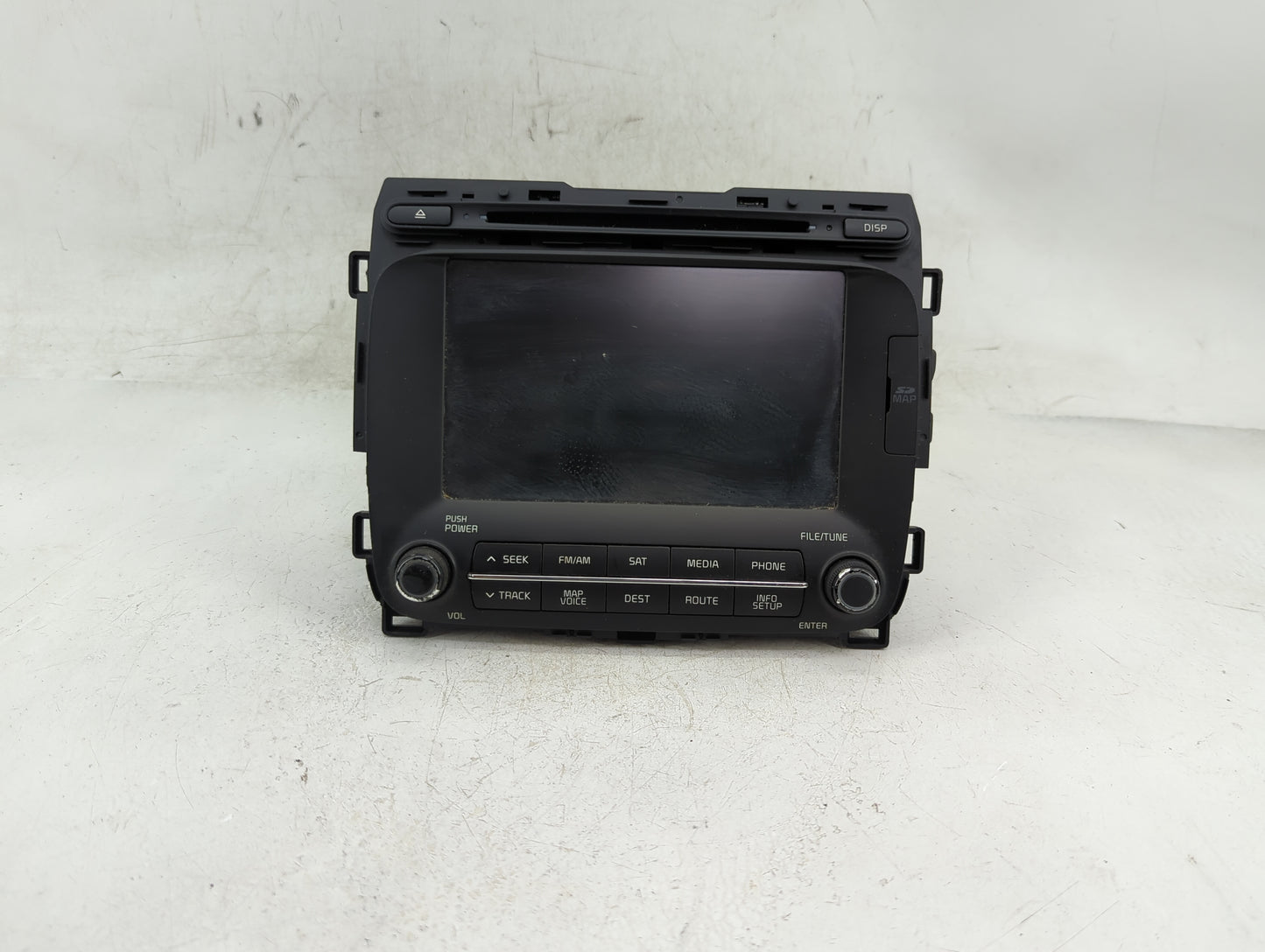 2014-2016 Kia Forte Radio AM FM Cd Player Receiver Replacement P/N:96560-A7405WK Fits Fits 2014 2015 2016 OEM Used Auto Part