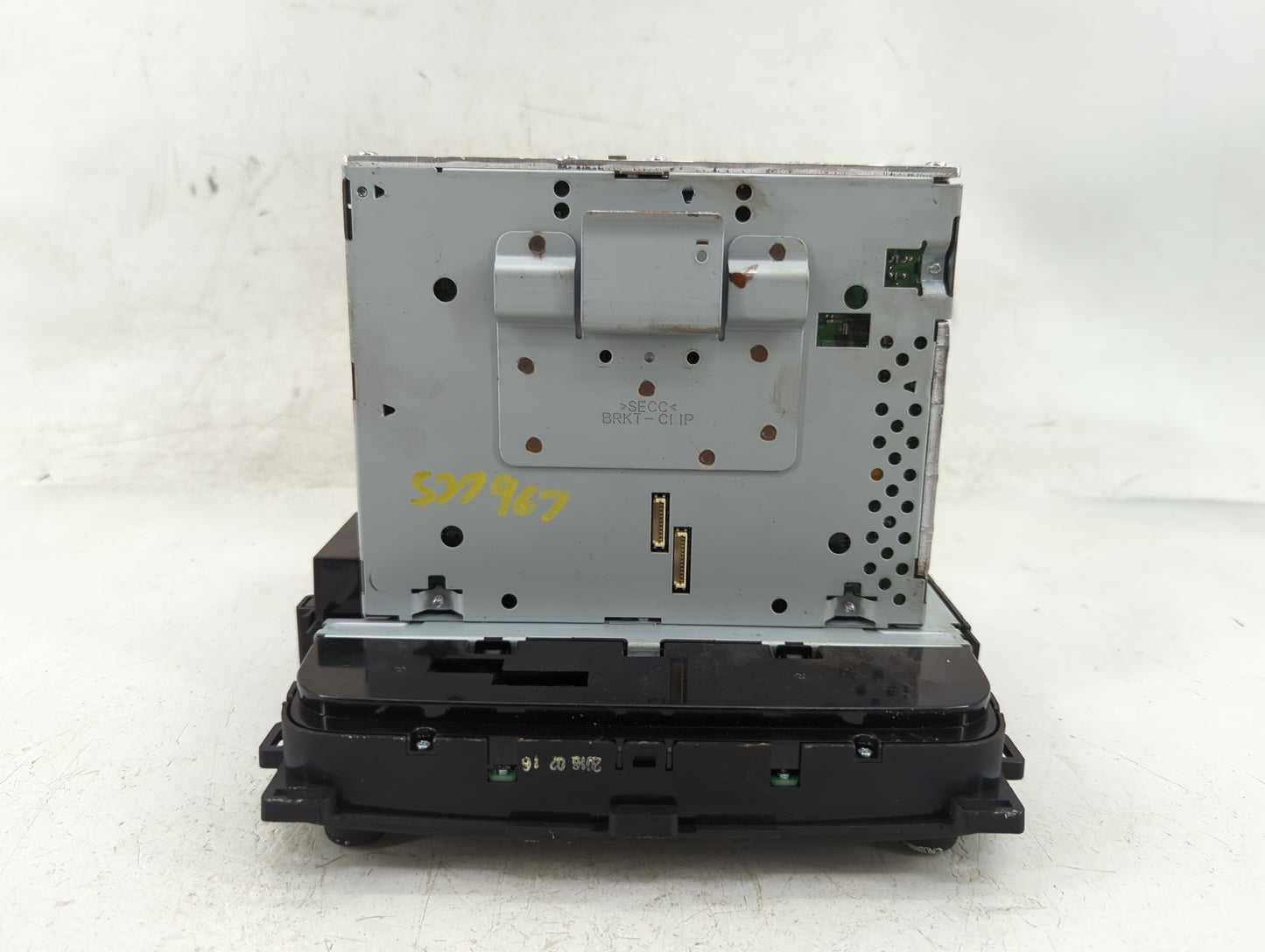 2014-2016 Kia Forte Radio AM FM Cd Player Receiver Replacement P/N:96560-A7405WK Fits Fits 2014 2015 2016 OEM Used Auto Part