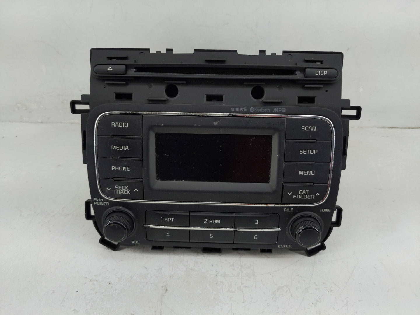 2014-2016 Kia Forte Radio AM FM Cd Player Receiver Replacement P/N:96170-A7171WK Fits Fits 2014 2015 2016 OEM Used Auto Part