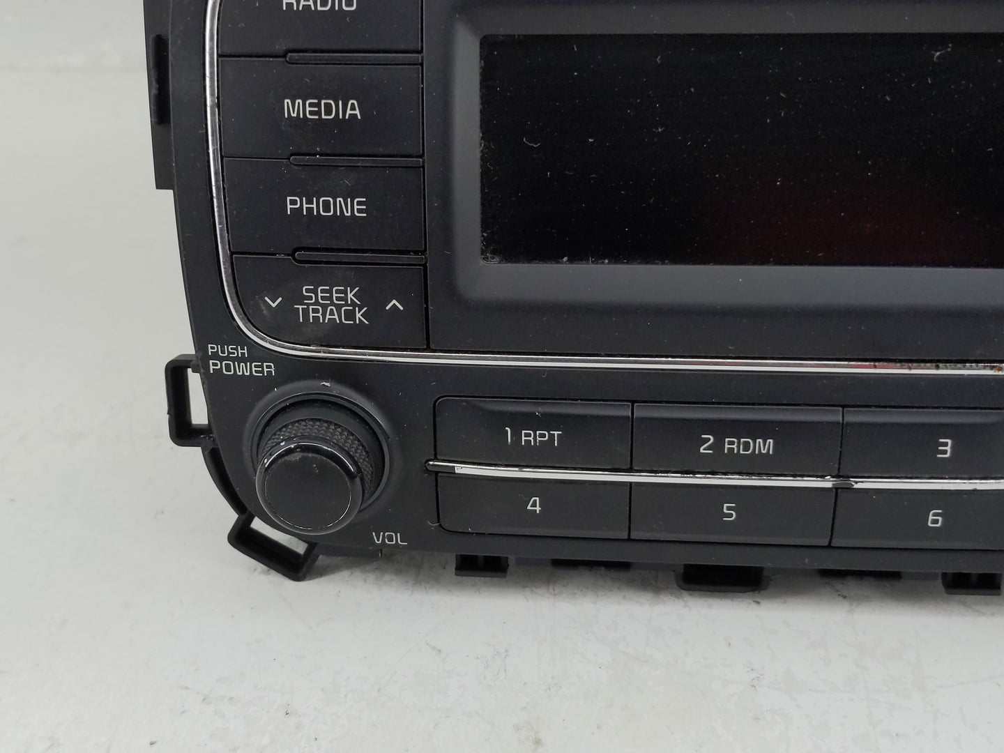 2014-2016 Kia Forte Radio AM FM Cd Player Receiver Replacement P/N:96170-A7171WK Fits Fits 2014 2015 2016 OEM Used Auto Part