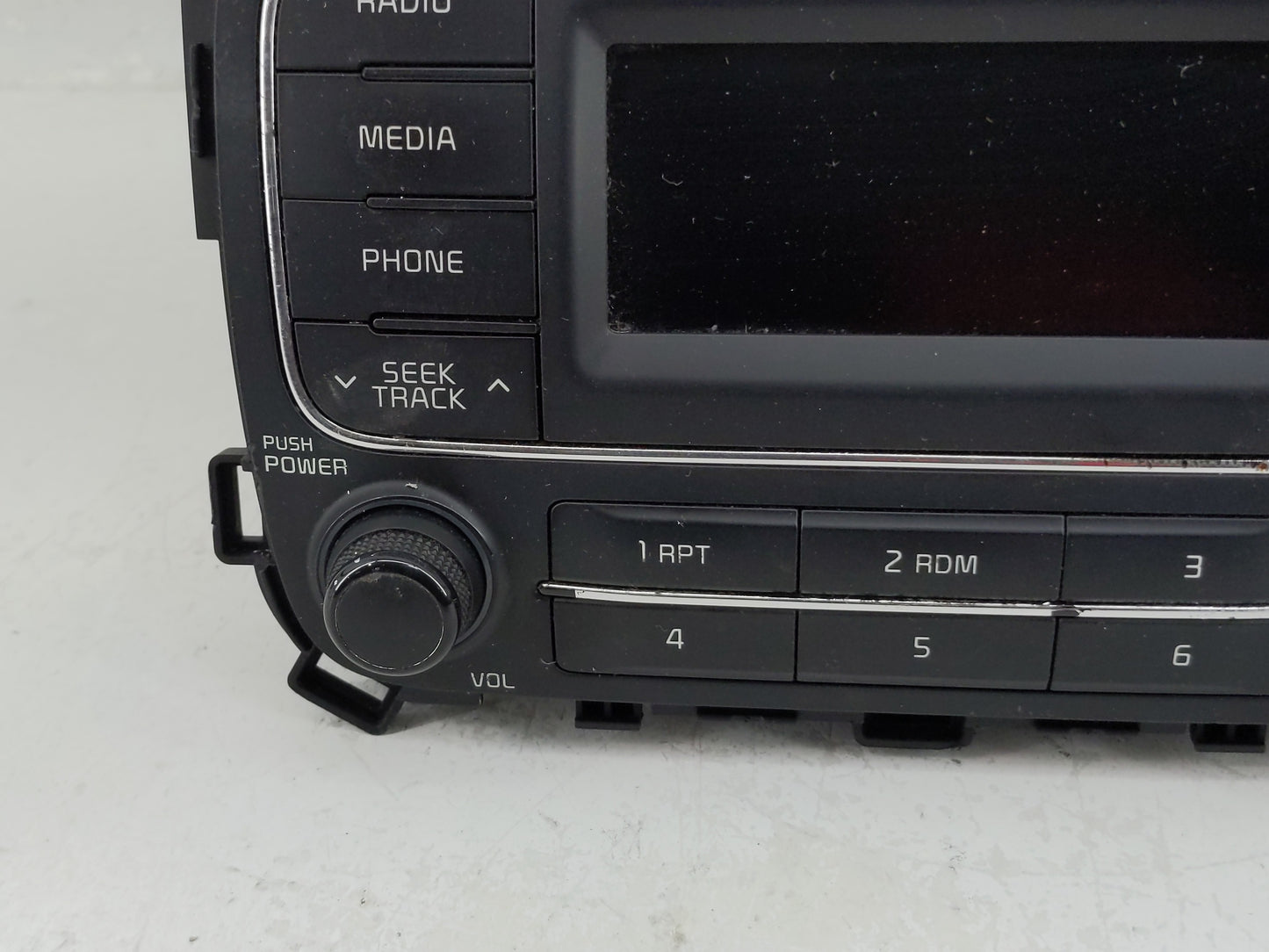 2014-2016 Kia Forte Radio AM FM Cd Player Receiver Replacement P/N:96170-A7171WK Fits Fits 2014 2015 2016 OEM Used Auto Part