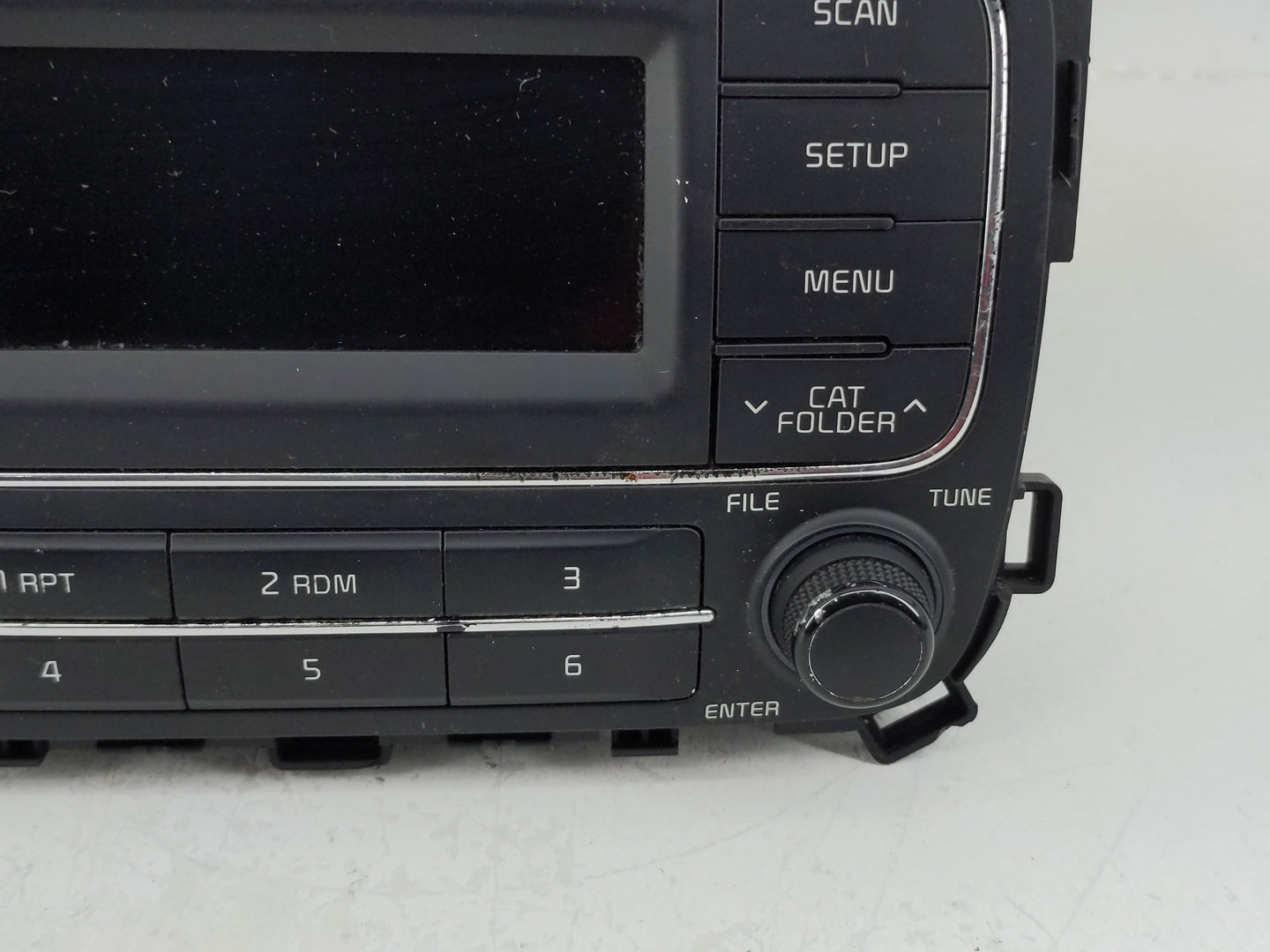 2014-2016 Kia Forte Radio AM FM Cd Player Receiver Replacement P/N:96170-A7171WK Fits Fits 2014 2015 2016 OEM Used Auto Part