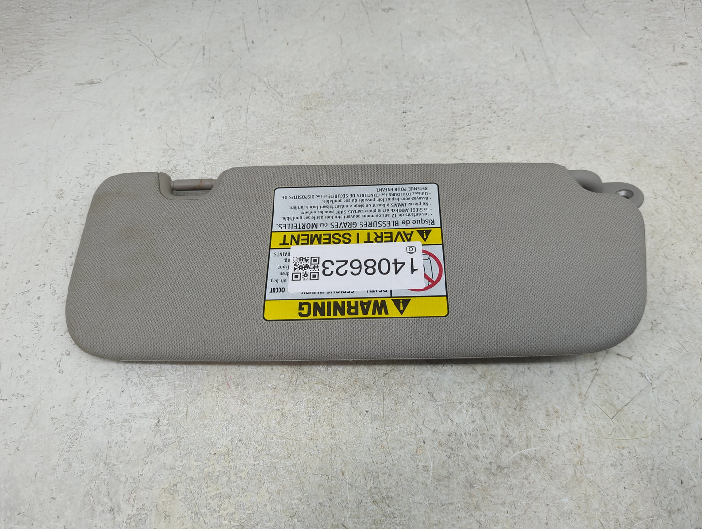 2014-2016 Kia Forte Sun Visor Shade Replacement Driver Left Mirror Fits Fits 2014 2015 2016 OEM Used Auto Parts - Oemusedaut