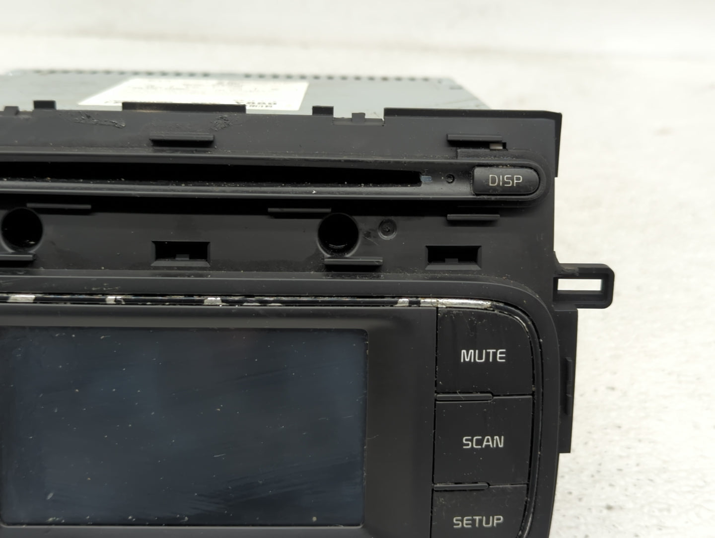 2015-2016 Kia Forte Radio AM FM Cd Player Receiver Replacement P/N:96180-A7890WK Fits Fits 2015 2016 OEM Used Auto Parts - O