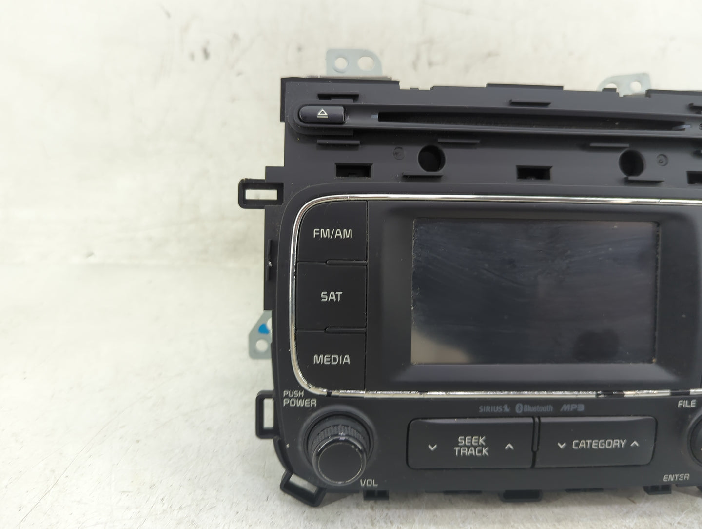 2014-2016 Kia Forte Radio AM FM Cd Player Receiver Replacement P/N:96160-A7101WK Fits Fits 2014 2015 2016 OEM Used Auto Part