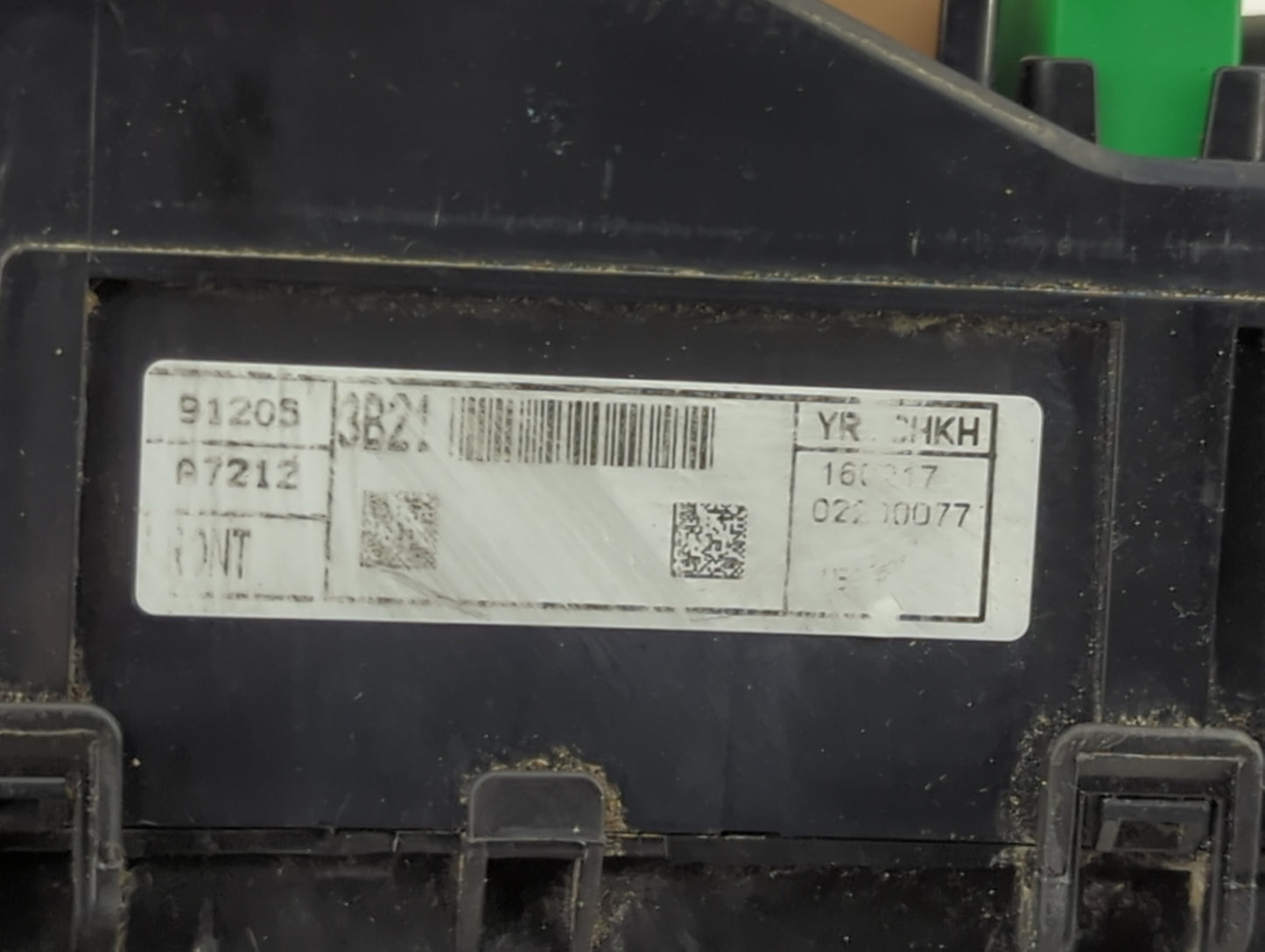 2014-2016 Kia Forte Fusebox Fuse Box Panel Relay Module P/N:91205 A7212 Fits Fits 2014 2015 2016 OEM Used Auto Parts - Oemus