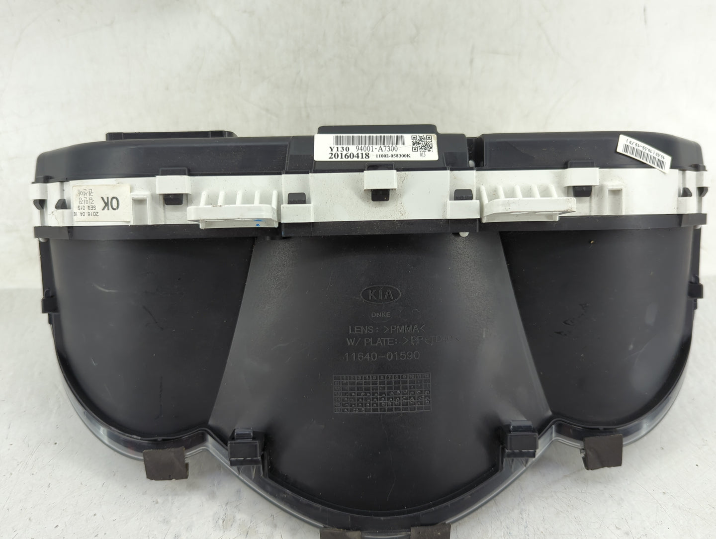 2014-2016 Kia Forte Instrument Cluster Speedometer Gauges P/N:94001-A7300 11640-01590 Fits Fits 2014 2015 2016 OEM Used Auto