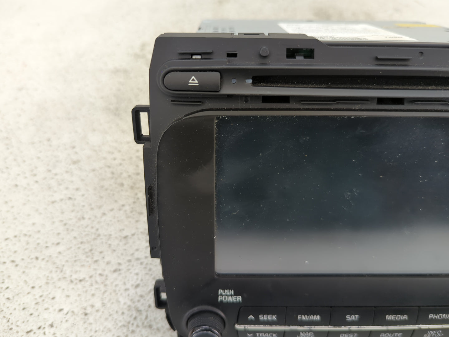 2014-2016 Kia Forte Radio AM FM Cd Player Receiver Replacement P/N:96560-A7405WK Fits Fits 2014 2015 2016 OEM Used Auto Part