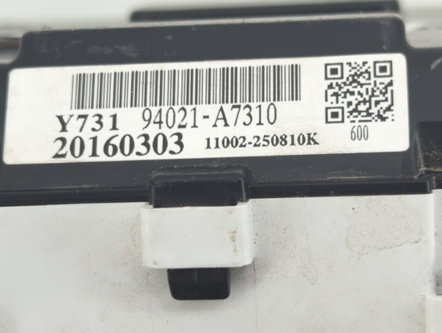 2014-2016 Kia Forte Instrument Cluster Speedometer Gauges P/N:20160303 94021-A7310 Fits Fits 2014 2015 2016 OEM Used Auto Pa