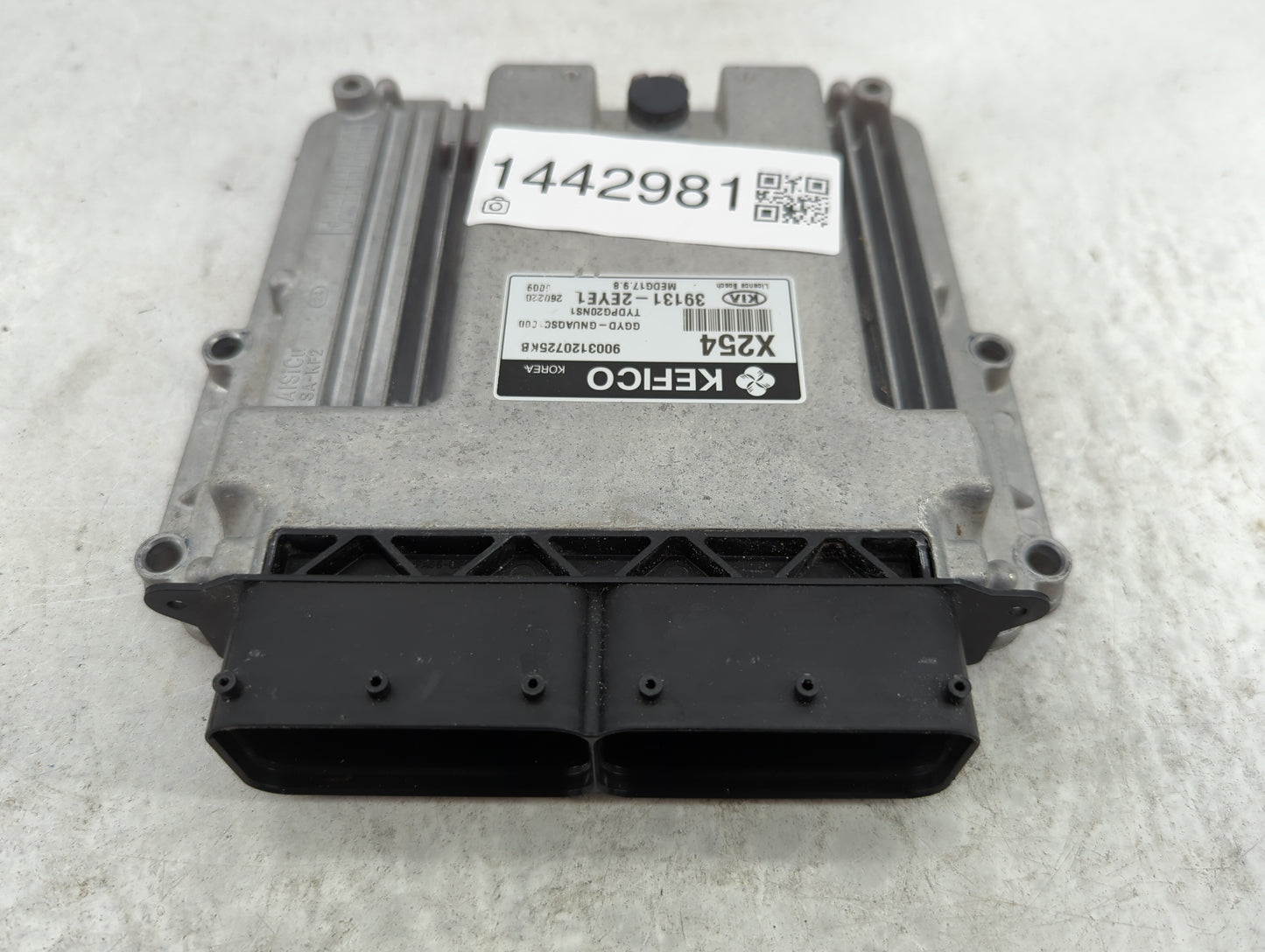 2017-2018 Kia Forte PCM Engine Control Computer ECU ECM PCU OEM P/N:39131-2EYE1 9003120725KB, MEDG17.9.8 Fits Fits 2017 2018