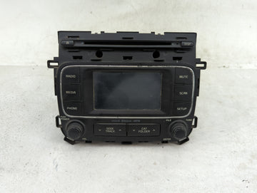 2015-2016 Kia Forte Radio AM FM Cd Player Receiver Replacement P/N:96180-A7290WK AM1A0A7AN, TQ8-AM1A0A7AN Fits Fits 2015 201