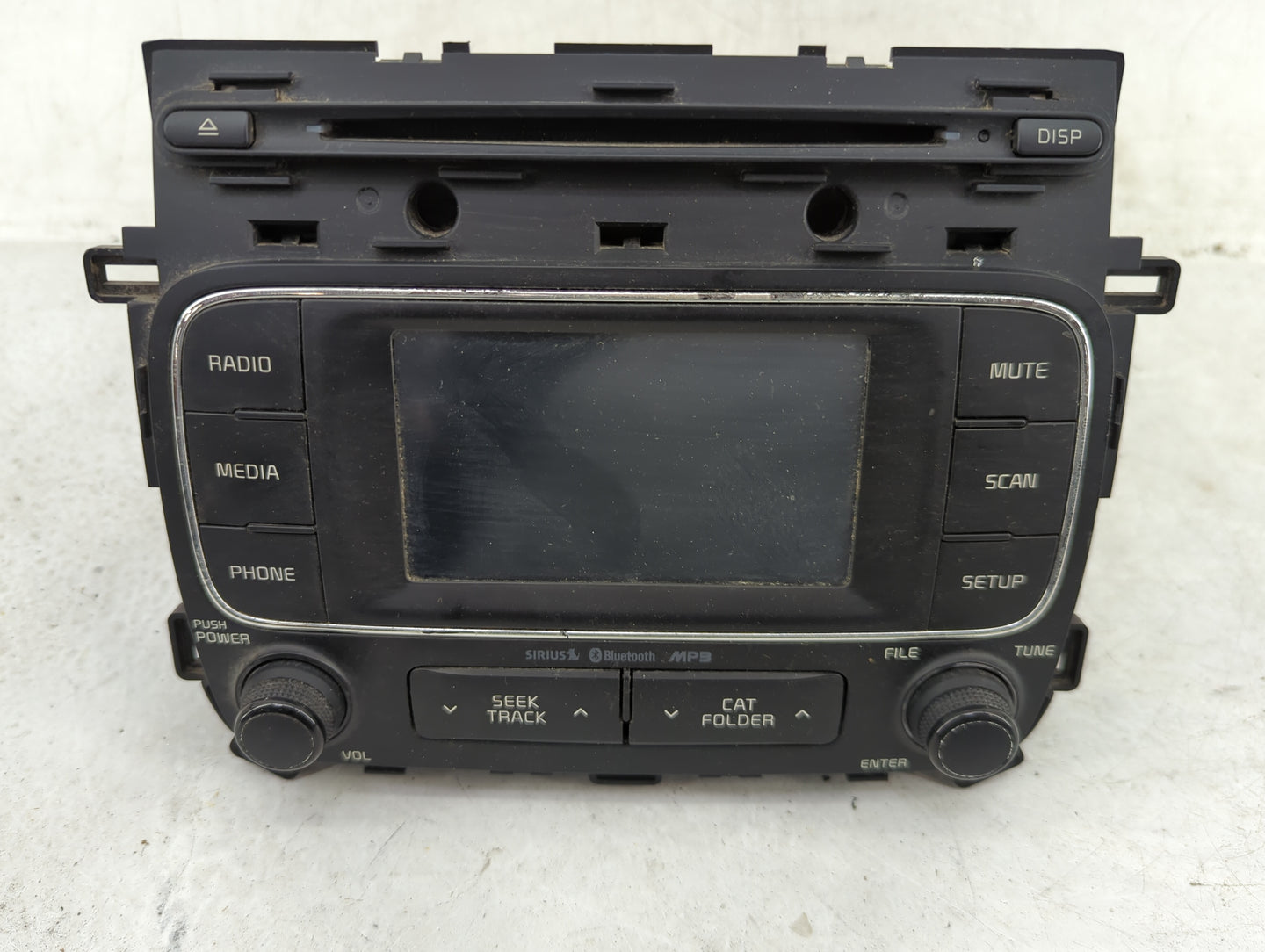 2015-2016 Kia Forte Radio AM FM Cd Player Receiver Replacement P/N:96180-A7290WK AM1A0A7AN, TQ8-AM1A0A7AN Fits Fits 2015 201