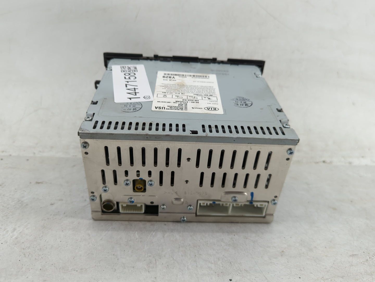 2015-2016 Kia Forte Radio AM FM Cd Player Receiver Replacement P/N:96180-A7290WK AM1A0A7AN, TQ8-AM1A0A7AN Fits Fits 2015 201