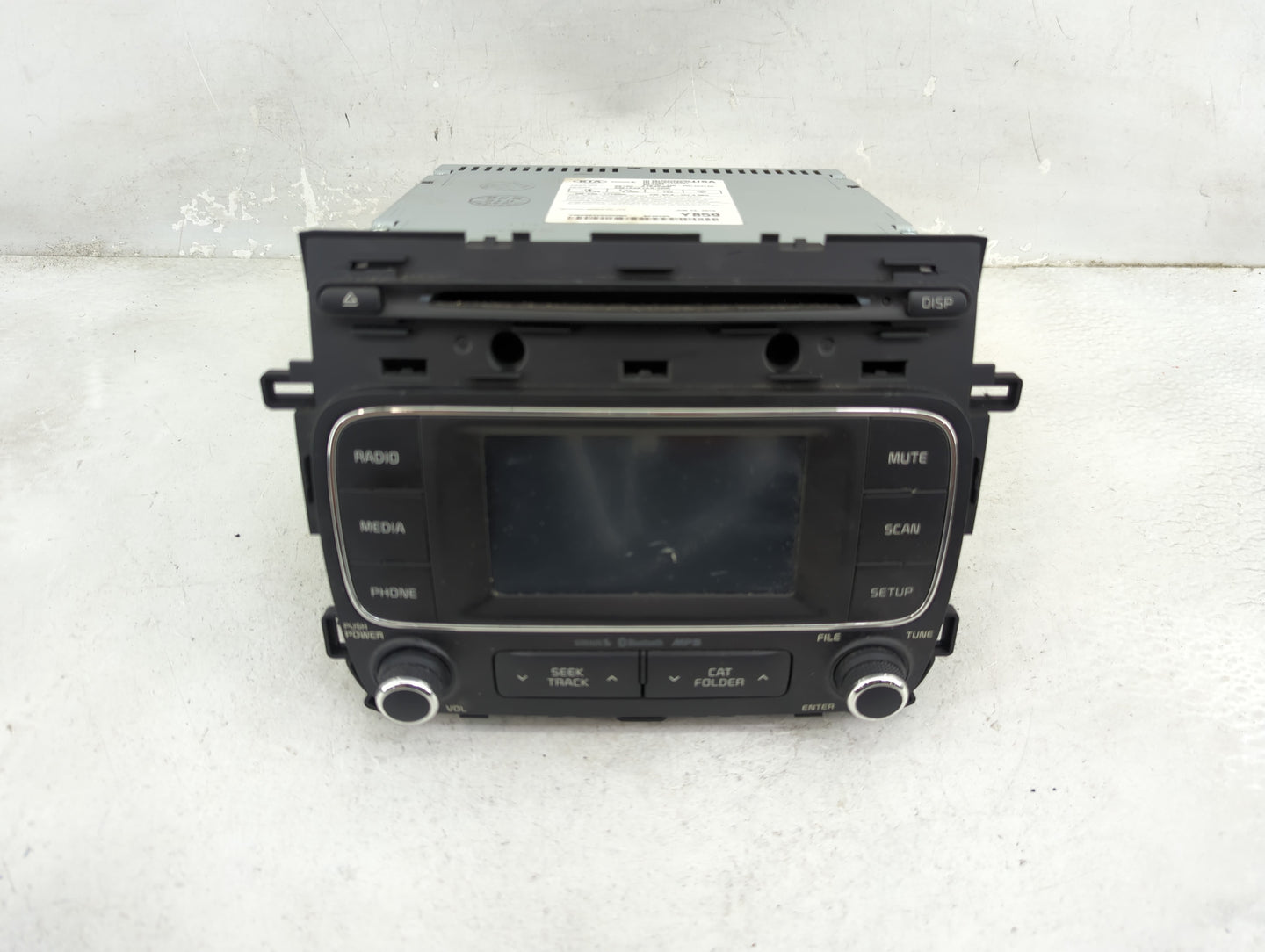 2014-2016 Kia Forte Radio AM FM Cd Player Receiver Replacement P/N:96180-A7590WK AM1A0A7AN, TQ8-AM1A0A7AN Fits Fits 2014 201