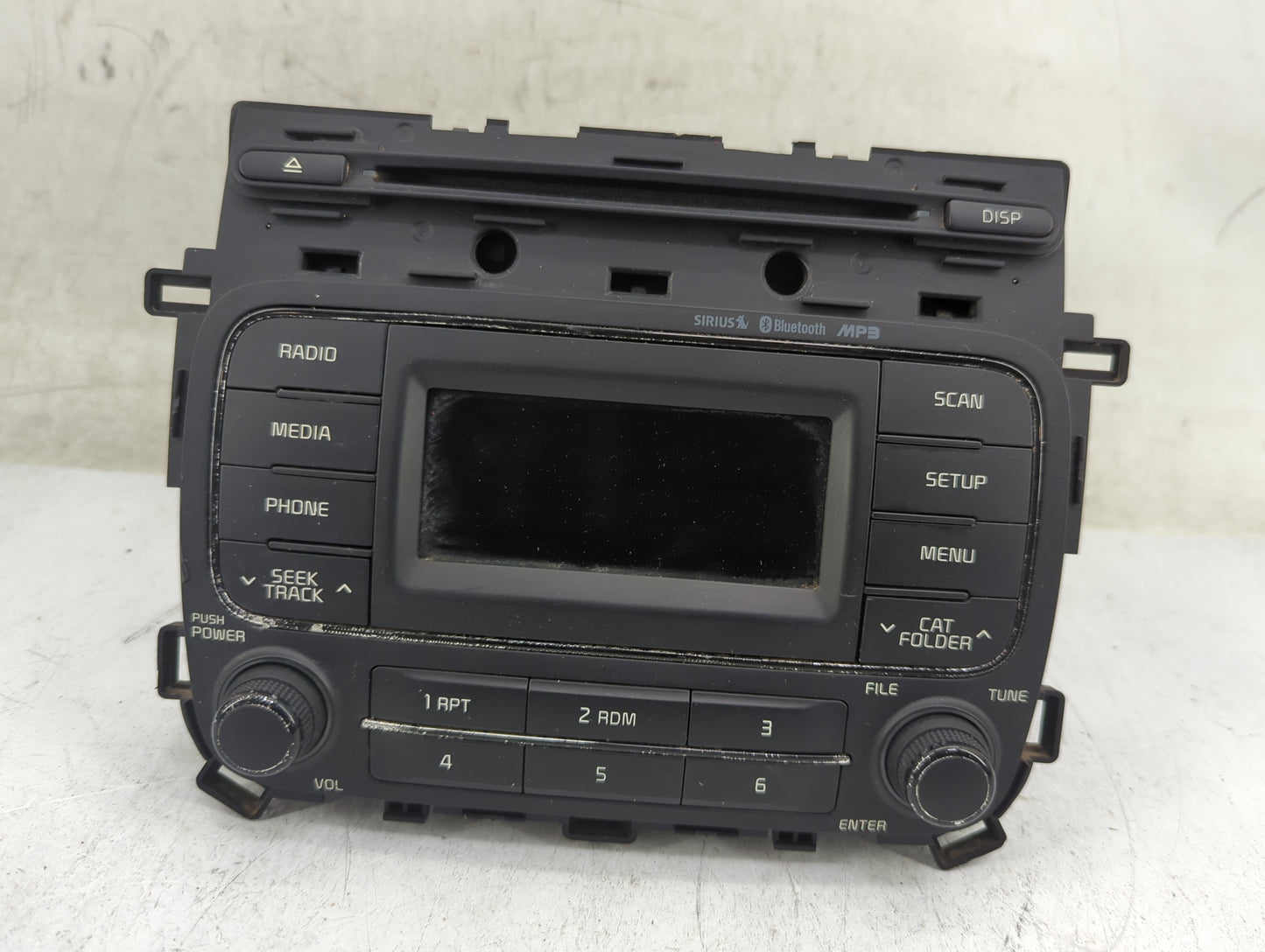 2014-2016 Kia Forte Radio AM FM Cd Player Receiver Replacement P/N:96170-A7171WK AM1A1A7AN,8V Fits Fits 2014 2015 2016 OEM U
