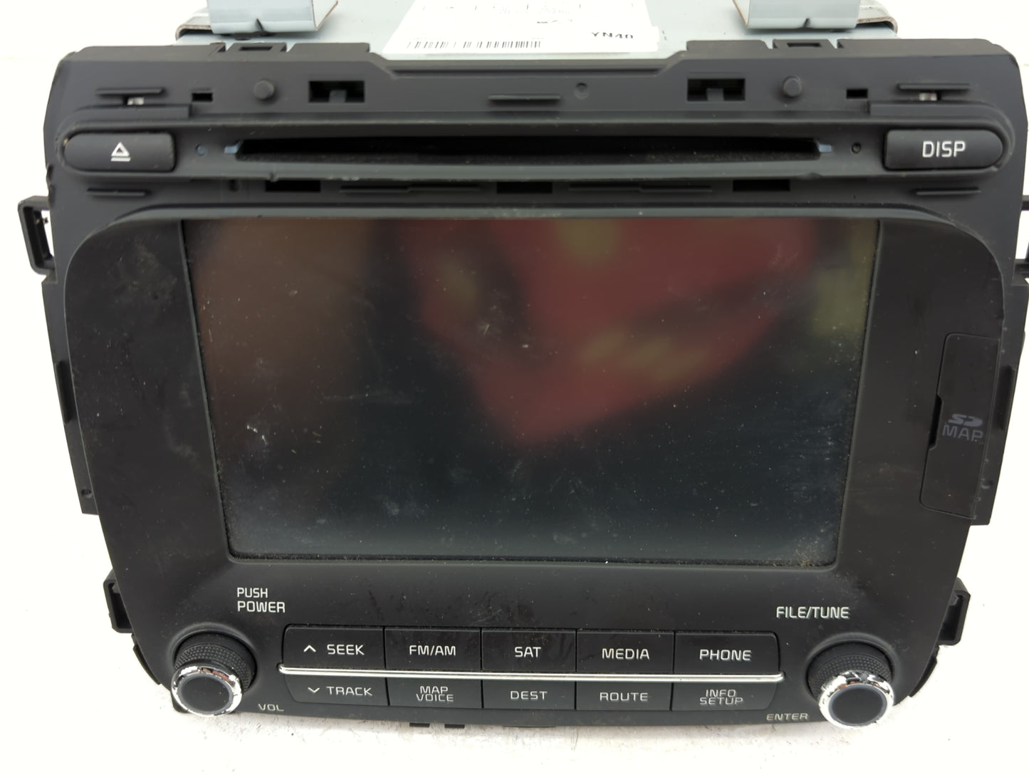 2014-2016 Kia Forte Radio AM FM Cd Player Receiver Replacement P/N:96560-A7405WK 96560A7405WK, AV130A7AN Fits Fits 2014 2015