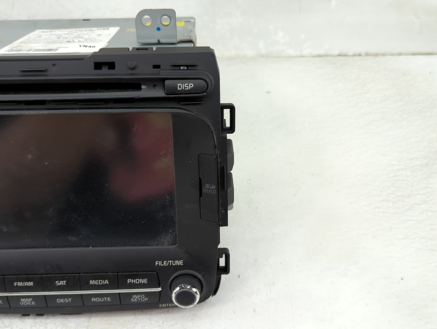 2014-2016 Kia Forte Radio AM FM Cd Player Receiver Replacement P/N:96560-A7405WK 96560A7405WK, AV130A7AN Fits Fits 2014 2015