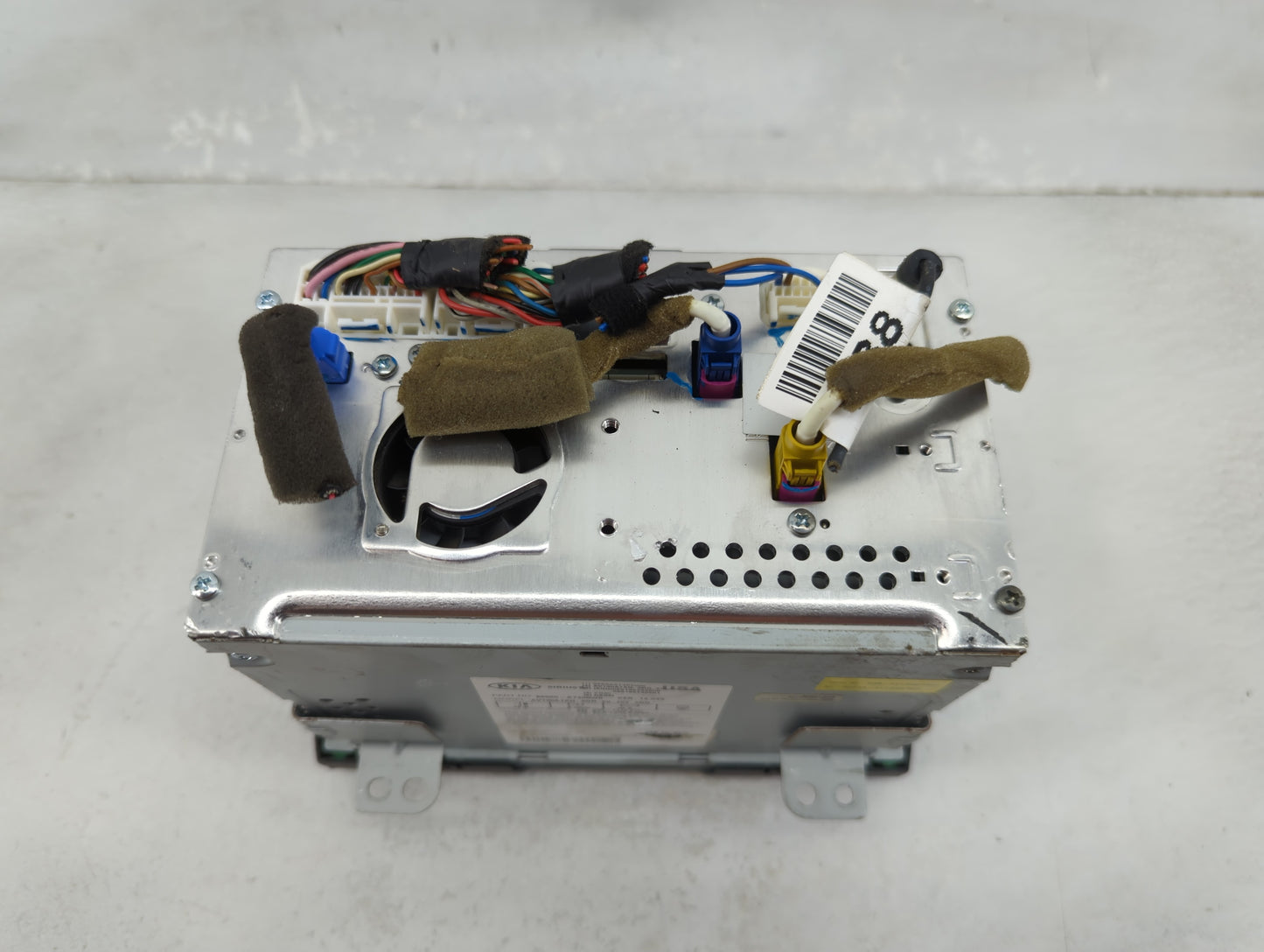 2014-2016 Kia Forte Radio AM FM Cd Player Receiver Replacement P/N:96560-A7405WK 96560A7405WK, AV130A7AN Fits Fits 2014 2015