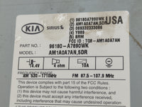 2015-2016 Kia Forte Radio AM FM Cd Player Receiver Replacement P/N:96180-A7890WK AM1A0A7AN,5DR, TQ8-AM1A0A7AN Fits Fits 2015