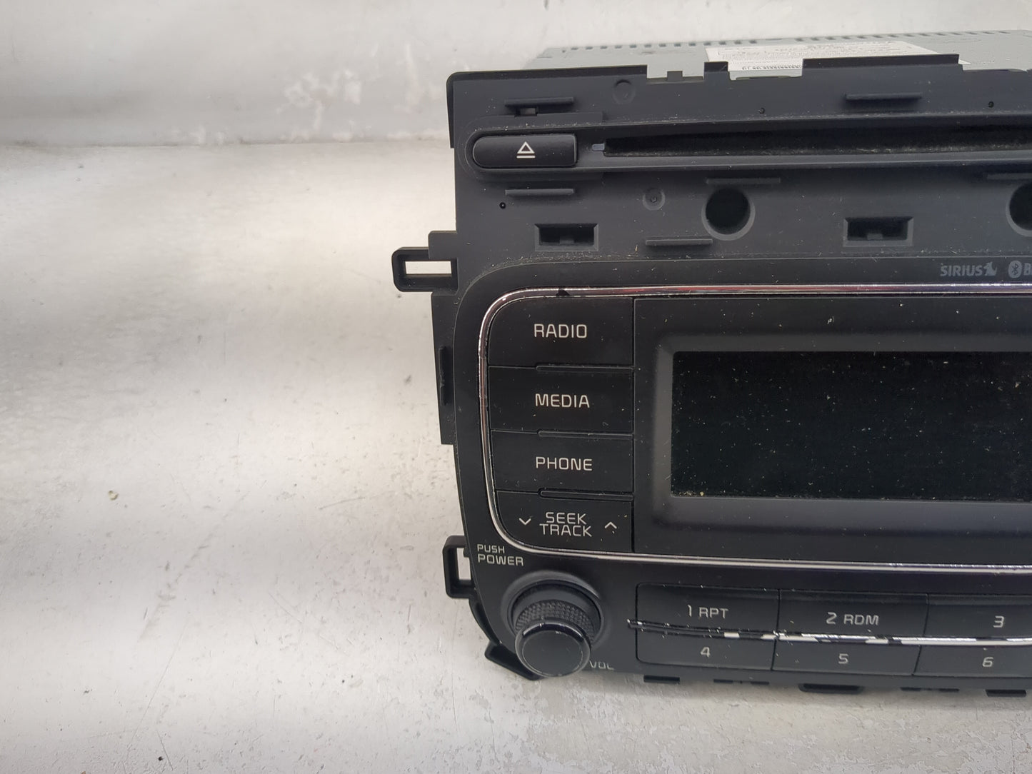 2014-2016 Kia Forte Radio AM FM Cd Player Receiver Replacement P/N:96170-A7771WK 96170A7771WK Fits Fits 2014 2015 2016 OEM U
