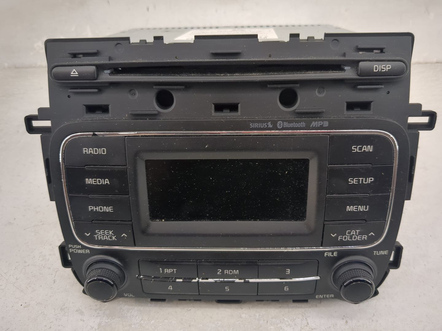 2014-2016 Kia Forte Radio AM FM Cd Player Receiver Replacement P/N:96170-A7771WK 96170A7771WK Fits Fits 2014 2015 2016 OEM U