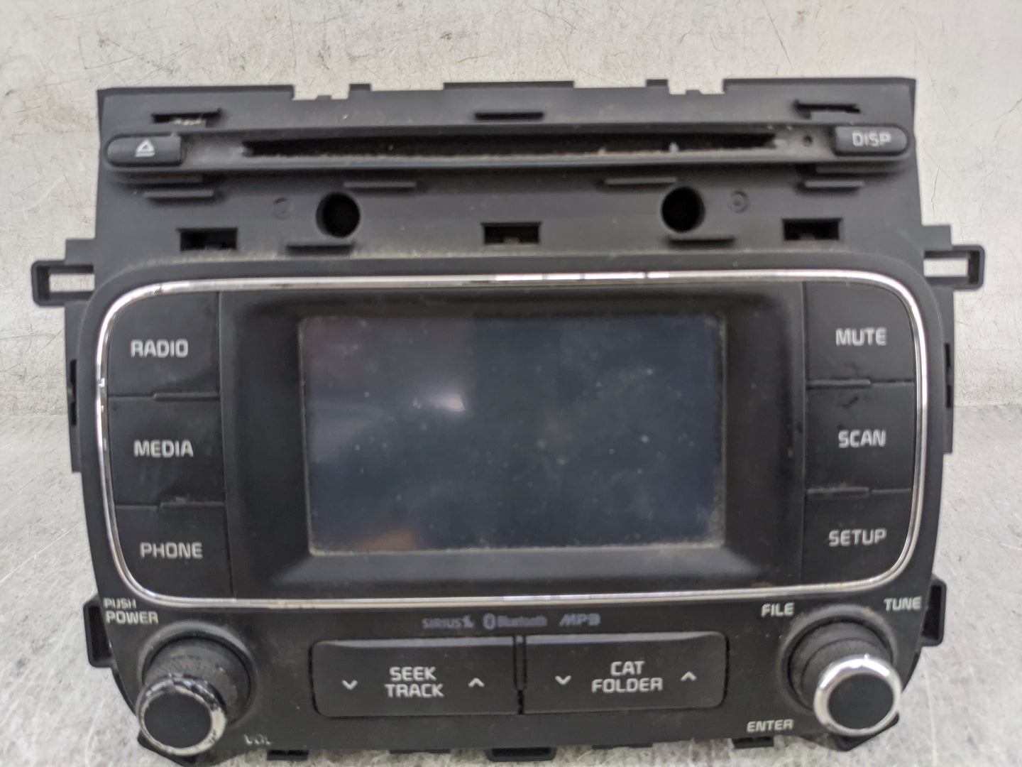 2015-2016 Kia Forte Radio AM FM Cd Player Receiver Replacement P/N:96180-A7290WK AM1A0A7AN, TQ8-AM1A0A7AN Fits Fits 2015 201