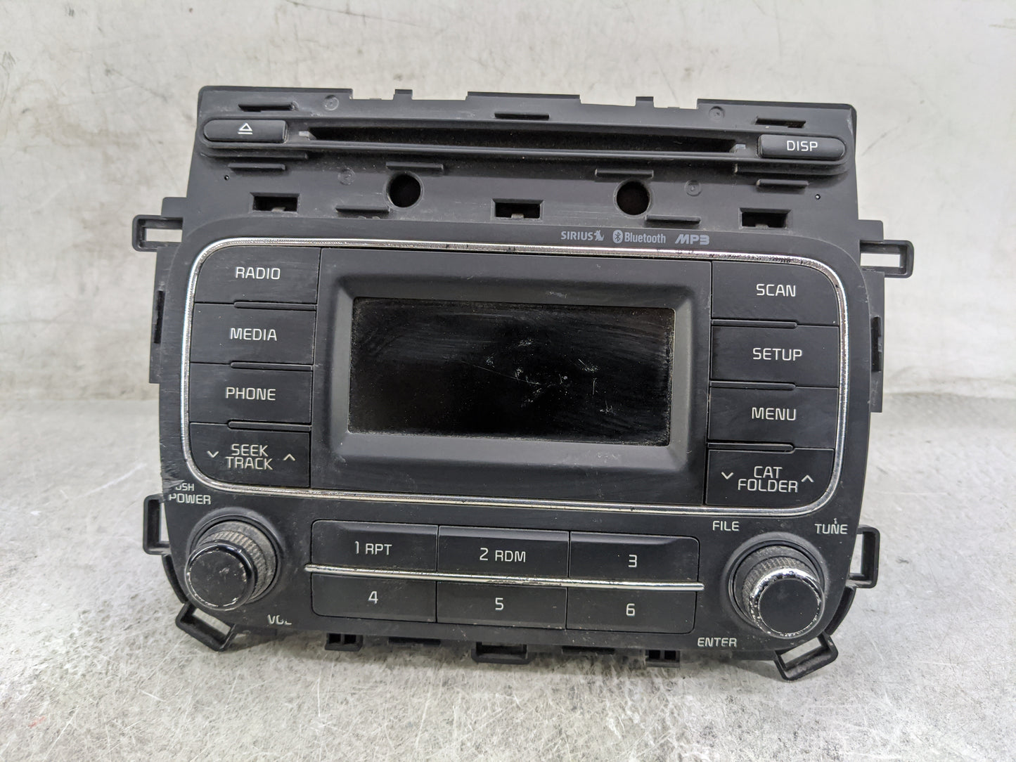 2014-2016 Kia Forte Radio AM FM Cd Player Receiver Replacement P/N:96170-A7171WK AM1A1A7AN,8V Fits Fits 2014 2015 2016 OEM U