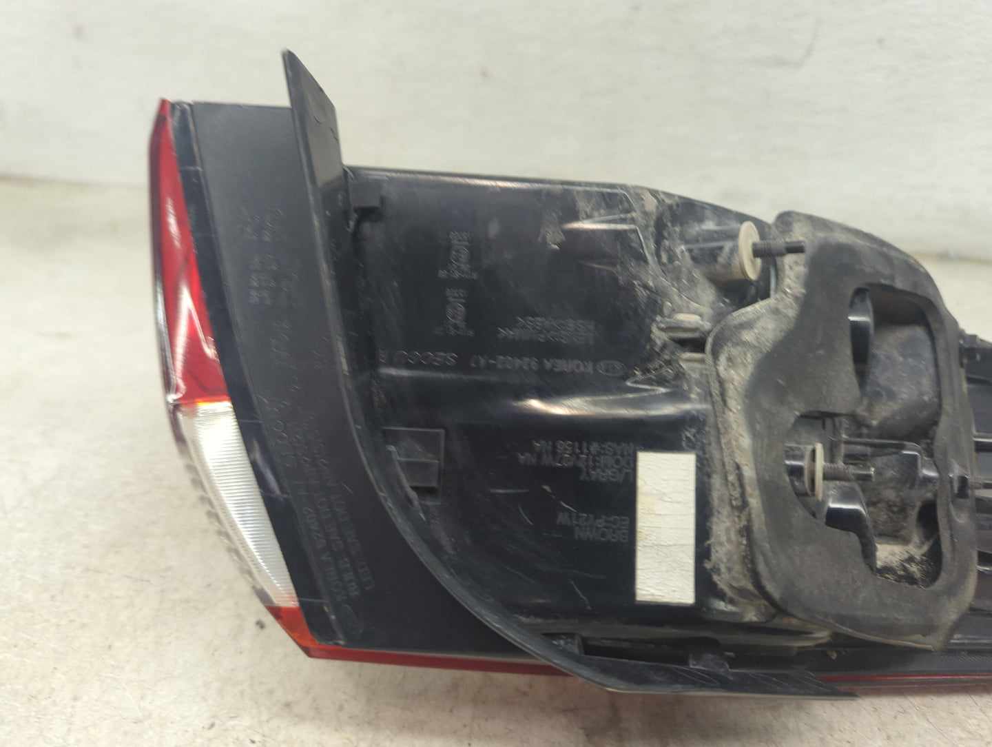 2014-2016 Kia Forte Tail Light Assembly Driver Left OEM P/N:92402-A7 Fits Fits 2014 2015 2016 OEM Used Auto Parts - Oemuseda