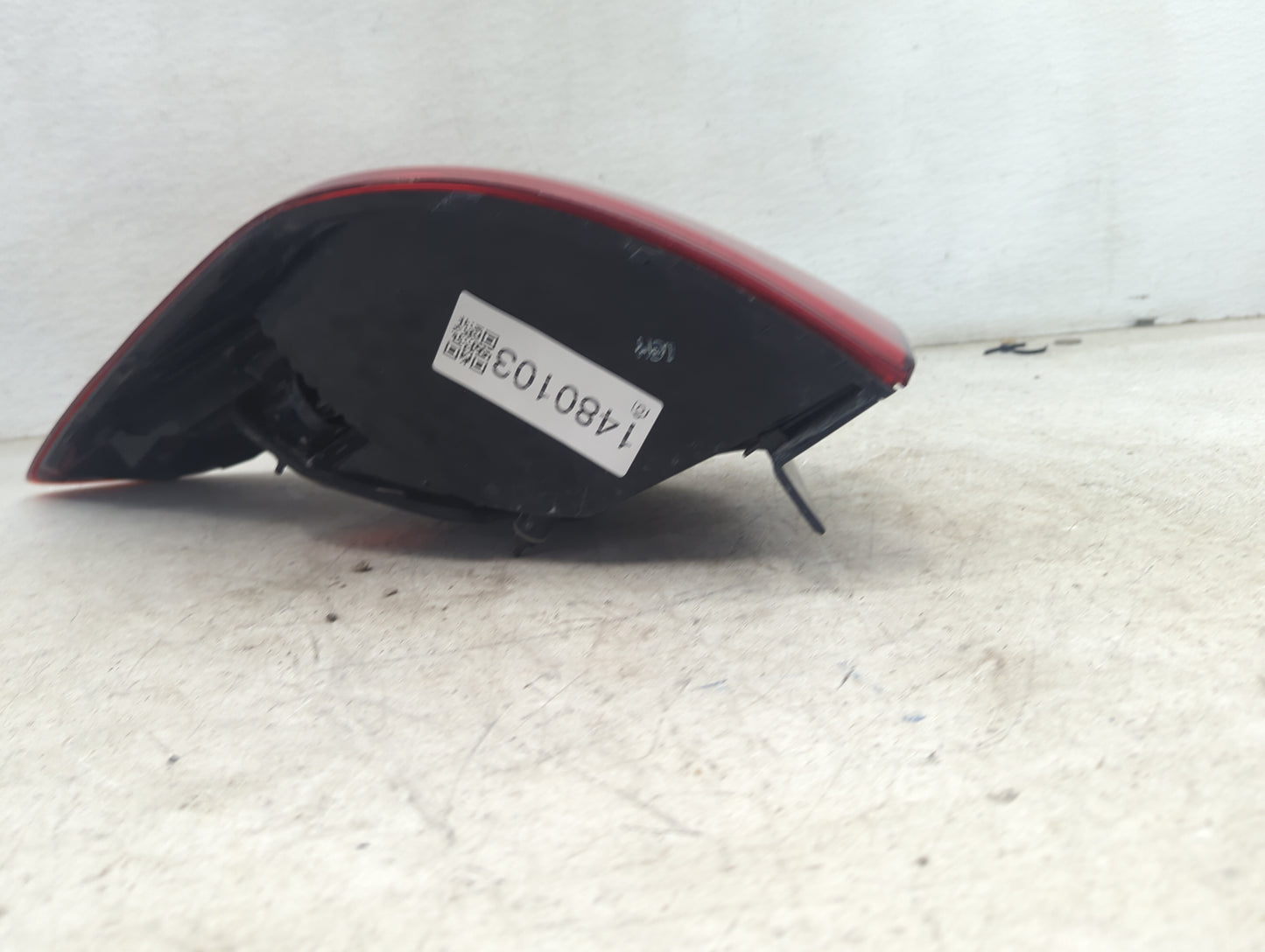 2014-2016 Kia Forte Tail Light Assembly Driver Left OEM Fits Fits 2014 2015 2016 OEM Used Auto Parts - Oemusedautoparts1.com