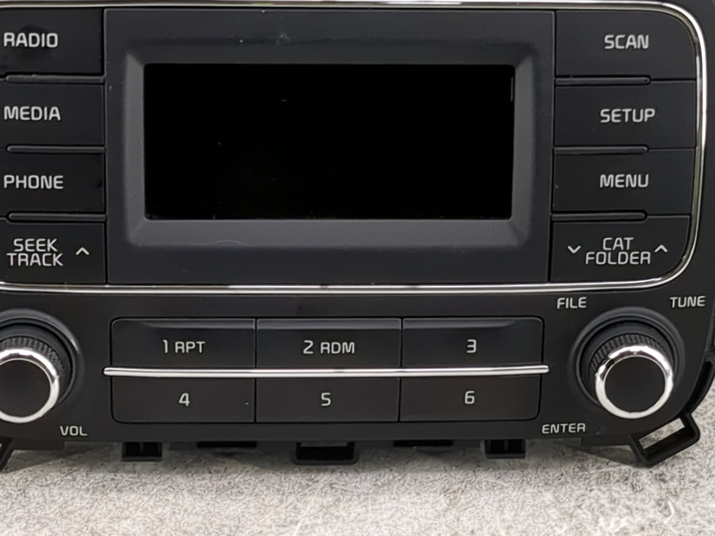 2014-2016 Kia Forte Radio AM FM Cd Player Receiver Replacement P/N:96170-A7771WK AM1A1A7AN, TQ8-AM1A1A7AN Fits Fits 2014 201
