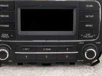 2014-2016 Kia Forte Radio AM FM Cd Player Receiver Replacement P/N:96170-A7771WK AM1A1A7AN, TQ8-AM1A1A7AN Fits Fits 2014 201