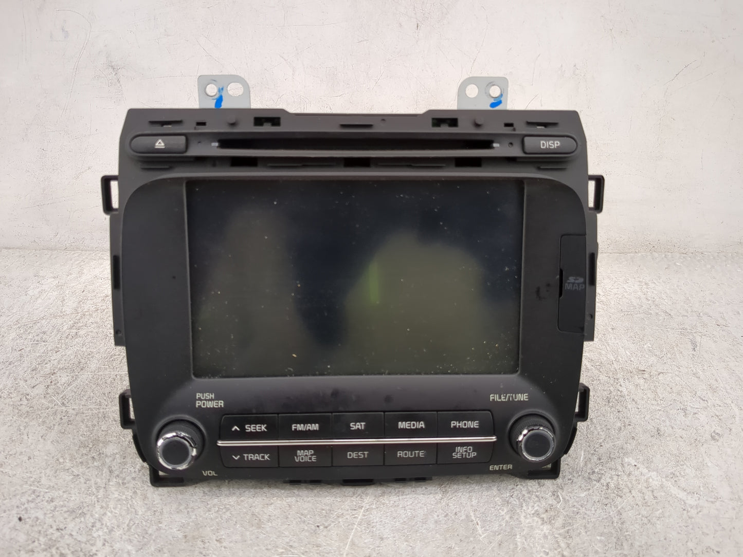 2014-2016 Kia Forte Radio AM FM Cd Player Receiver Replacement P/N:96560-A7705WK AV130A7AN Fits Fits 2014 2015 2016 OEM Used