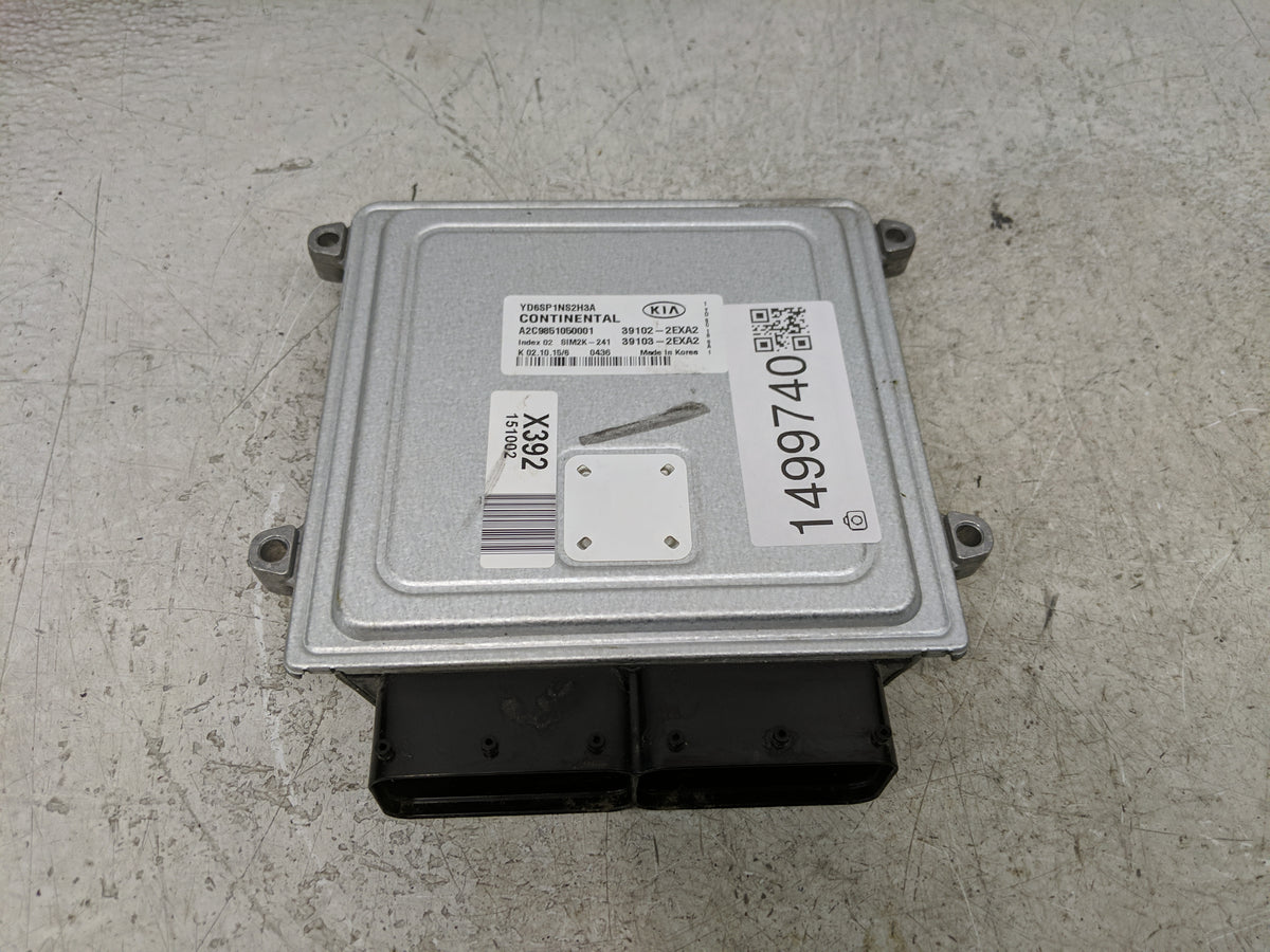 2016 Kia Forte PCM Engine Control Computer ECU ECM PCU OEM P/N:39102-2EXA2 39103-2EXA2, A2C9851050001, YD6SP1NS2H3A Fits OEM