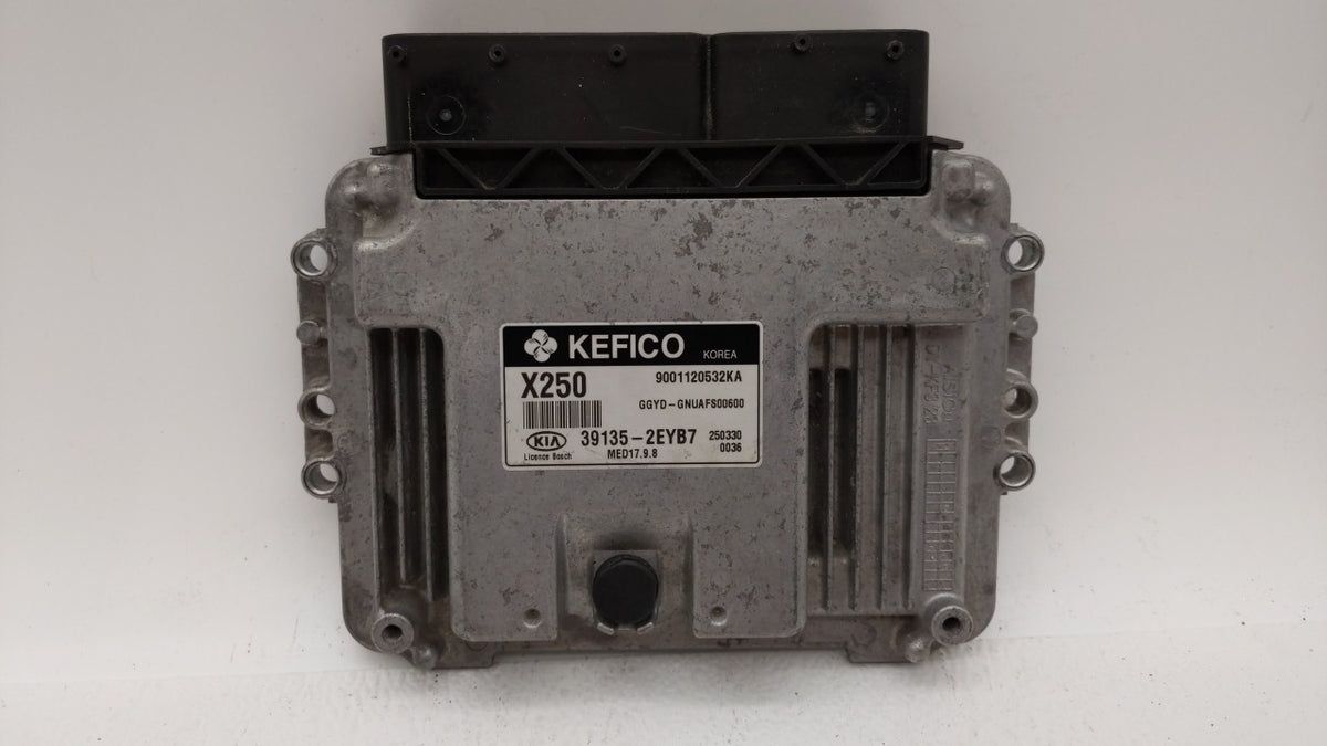2016 Kia Forte PCM Engine Control Computer ECU ECM PCU OEM P/N:39135-2EYB7 OEM Used Auto Parts - Oemusedautoparts1.com