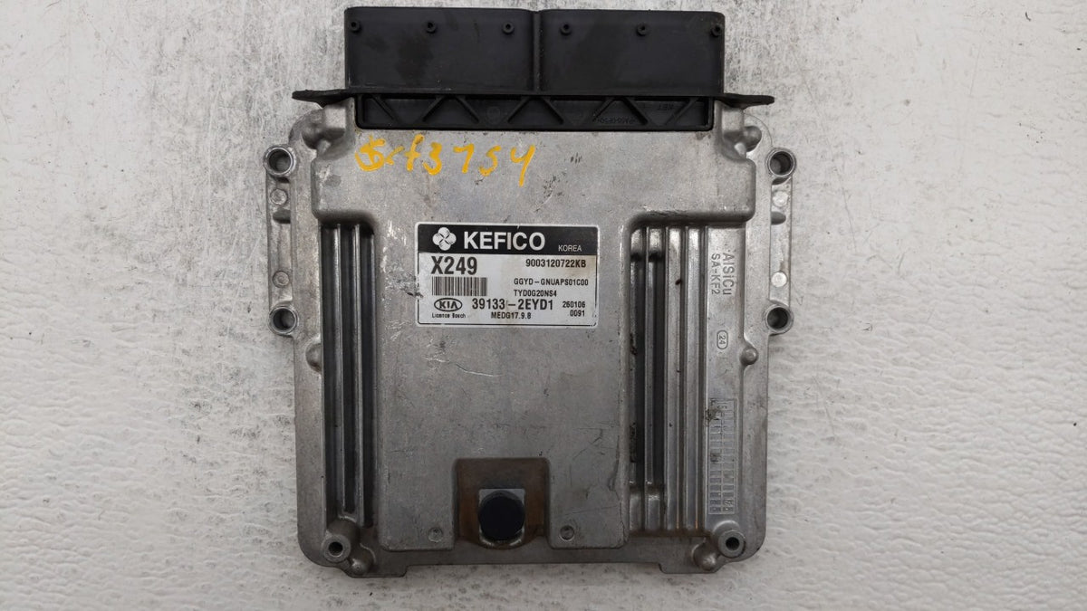 2016 Kia Forte PCM Engine Control Computer ECU ECM PCU OEM P/N:39133-2EYD1 39133-2EYB7 OEM Used Auto Parts - Oemusedautopart