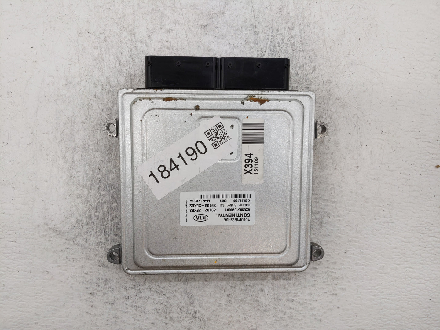 2016 Kia Forte PCM Engine Control Computer ECU ECM PCU OEM P/N:39103-2EXB2 39102-2EXB2, 39106-2EXB2, 39107-2EXB2 Fits OEM Us