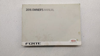 compare product 2016 Kia Forte Owners Manual Book Guide P/N:GA7O-EU59D OEM Used Auto Parts