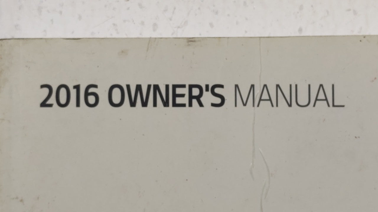 2016 Kia Forte Owners Manual Book Guide P/N:GA7O-EU59D OEM Used Auto Parts - Oemusedautoparts1.com