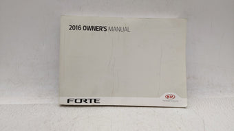compare product 2016 Kia Forte Owners Manual Book Guide OEM Used Auto Parts