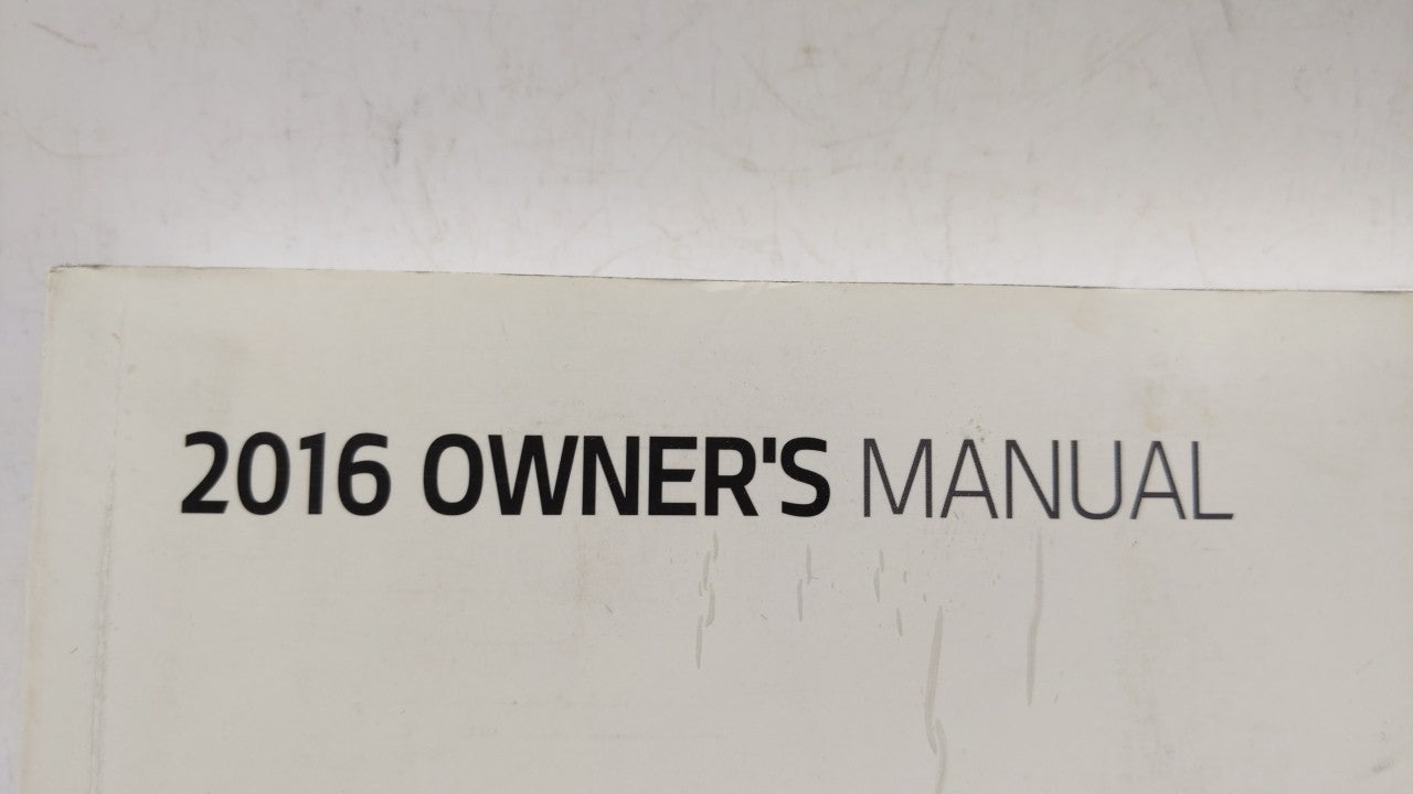 2016 Kia Forte Owners Manual Book Guide OEM Used Auto Parts - Oemusedautoparts1.com